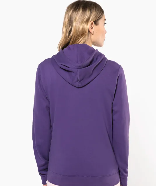 K473 - Eco damessweater met capuchon Black