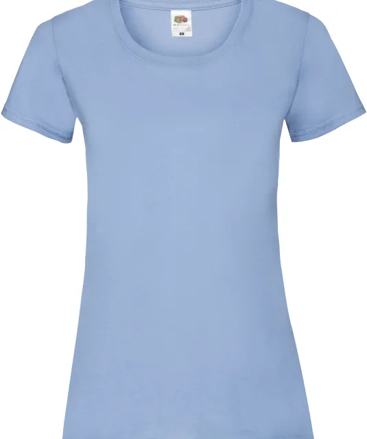 SC61372 - Lady-fit Valueweight T (61-372-0) Sky Blue