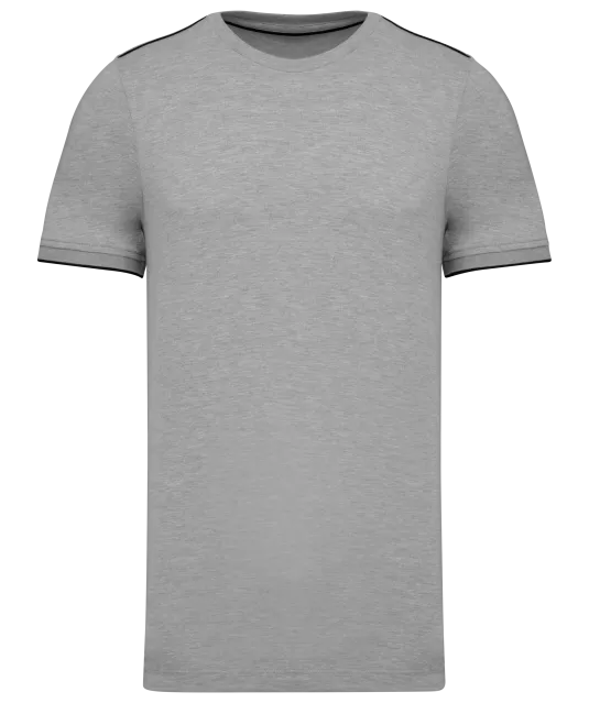 WK3020 - T-shirt Day To Day korte mouwen Oxford Grey / Black