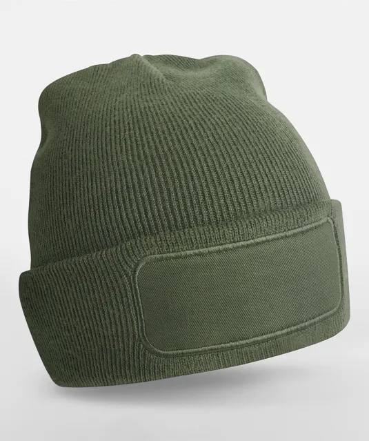 B445 - Original Patch Beanie Olive Green