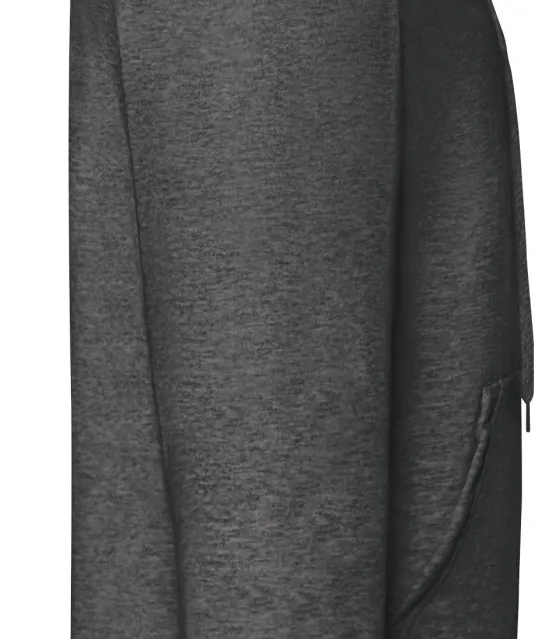 SC62062 - Classic Sweatvest met capuchon (62-062-0) Dark Heather Grey