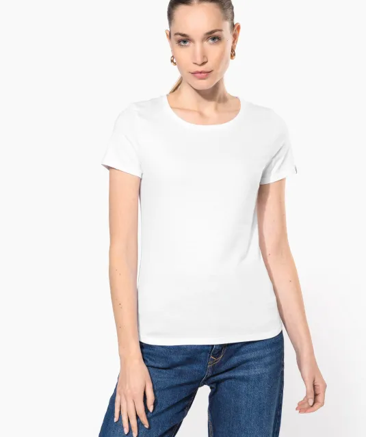 K3041 - Women's organic t-shirt "Origine France Garantie" White