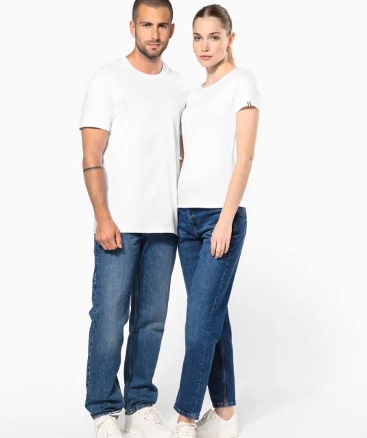 K3040 - Biologisch heren t-shirt "Origine France Garantie" White