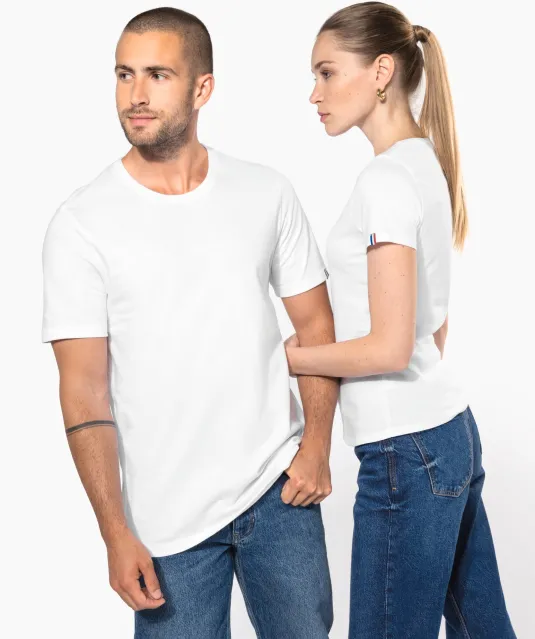 K3040 - Biologisch heren t-shirt "Origine France Garantie" White