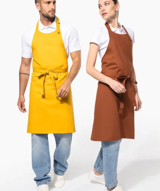 K895 - Katoenen schort zonder zak Angora