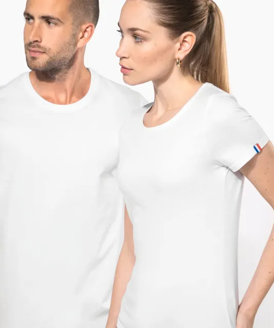 K3040 - Biologisch heren t-shirt "Origine France Garantie" White