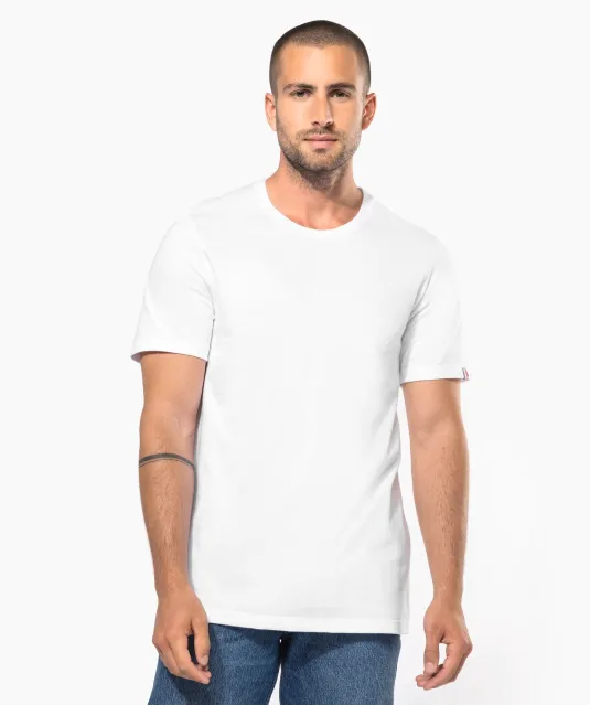 K3040 - Biologisch heren t-shirt "Origine France Garantie" White