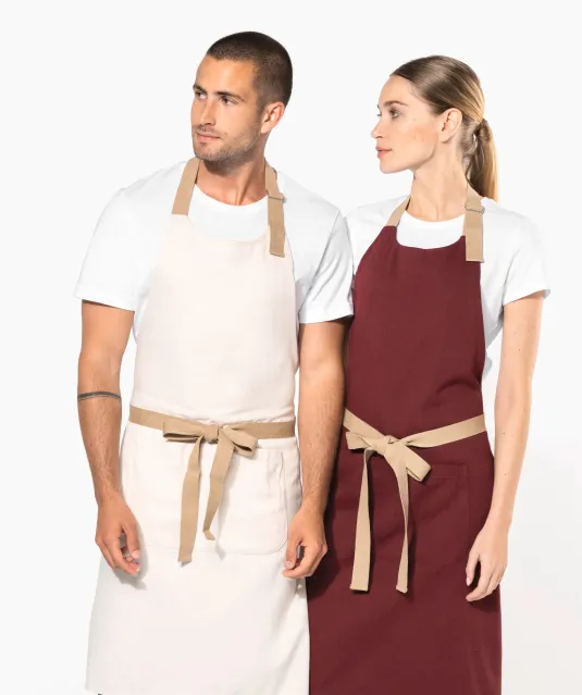 K8013 - Ecologisch unisex schort Carbon