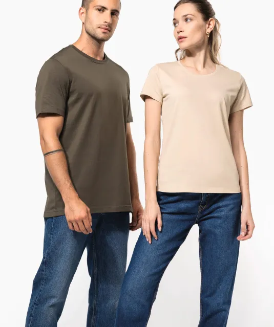 K380 - Dames t-shirt ronde hals korte mouwen White