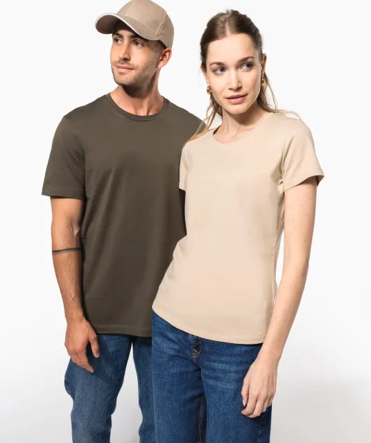 K380 - Dames t-shirt ronde hals korte mouwen White
