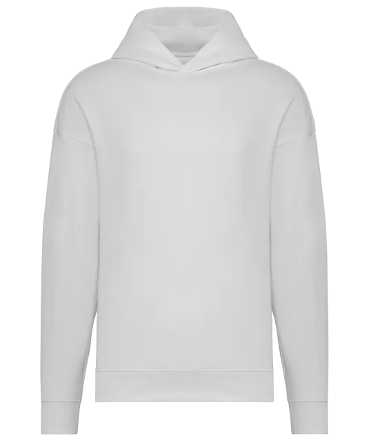 NS408 - Ecologische uniseks oversized sweater met capuchon White