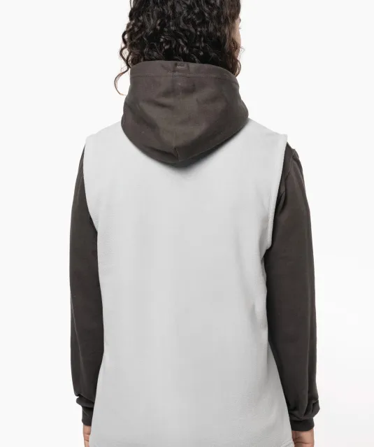 K9120 - Ecologische uniseks bodywarmer van microfleece Black