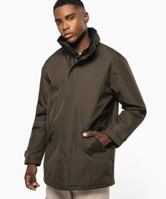 K677 - Gewatteerde parka Dark Grey