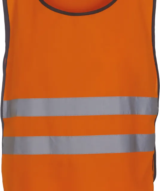 YHVJ269 - Veiligheidshesje met 2 banden Hi Vis Orange