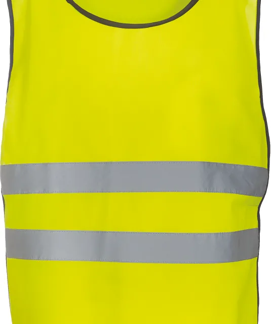 YHVJ269 - Veiligheidshesje met 2 banden Hi Vis Yellow