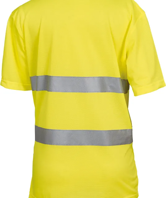 YHVJ910 - Top Cool - Hi-Vis T-shirt V-hals Hi Vis Yellow
