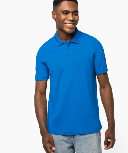 K241 - Heren piquépolo met korte mouwen White