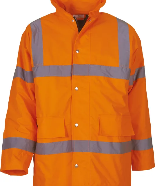 YHVP300 - Klassieke veiligheidsparka voor snelweg Hi Vis Orange