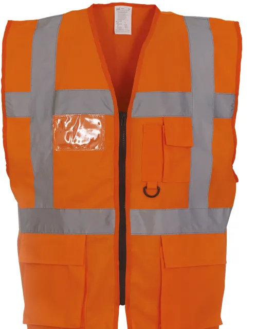 YHVW801 - Multifunctioneel veiligheidshesje Hi Vis Orange
