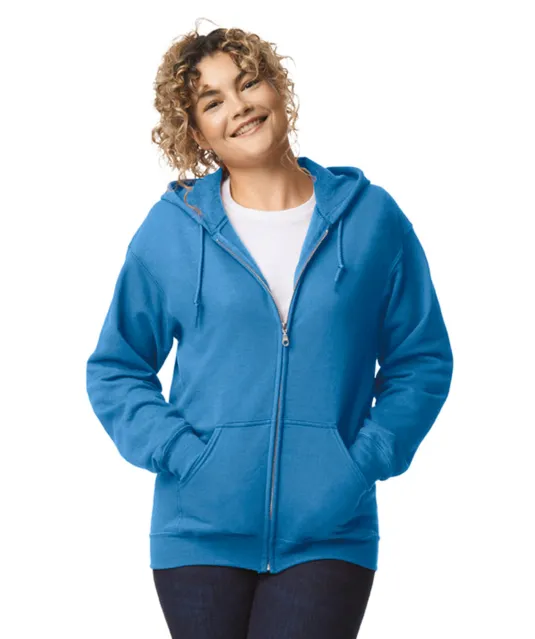 GI18600 - Heavy Blend™ Adult Sweatvest met capuchon Black