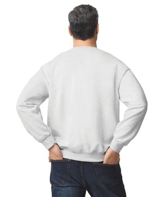 GI12000 - Dryblend® Adult Sweater met ronde hals White