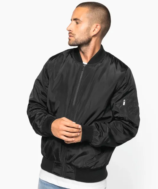 K6122 - Heren bomberjack Black