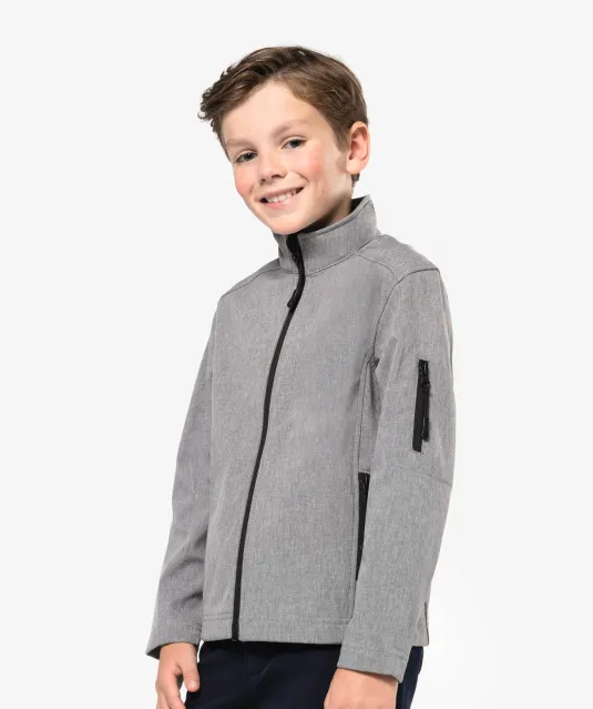 K402 - Kindersoftshelljas Black