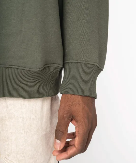 NS408 - Ecologische uniseks oversized sweater met capuchon Ivory