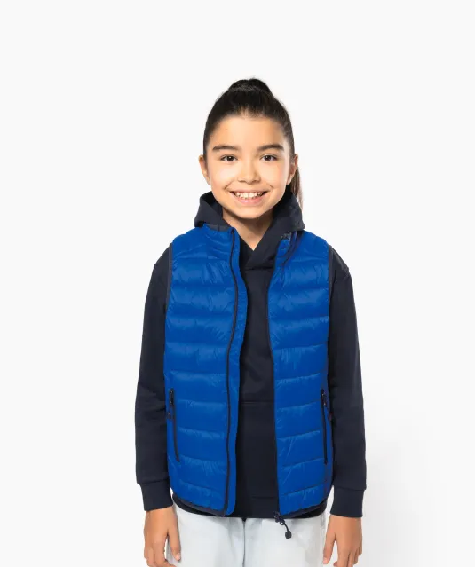 K6115 - Lichte kinder-bodywarmer Black