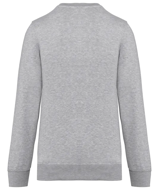WK403 - Day To Day sweater zakje met contrasterende rits Oxford Grey / Black