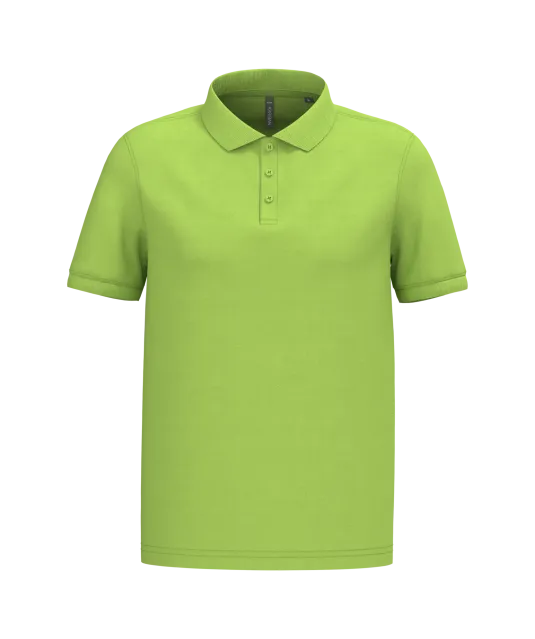 K254 - Piqué-herenpolo korte mouwen Lime