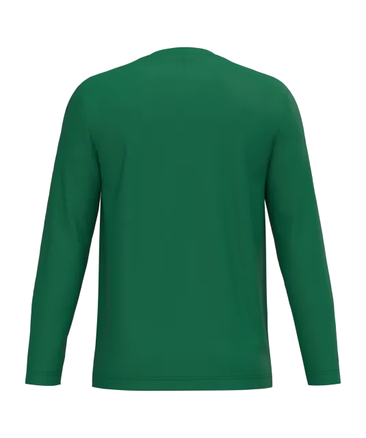 K359 - T-shirt ronde hals lange mouwen Kelly Green