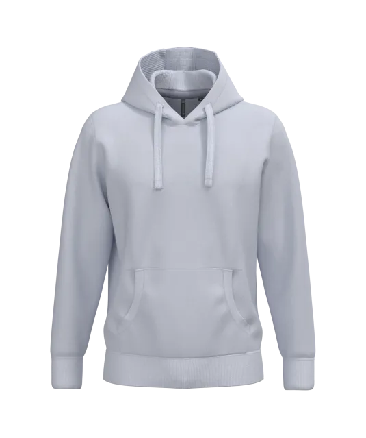 K489 - Sweater met capuchon White