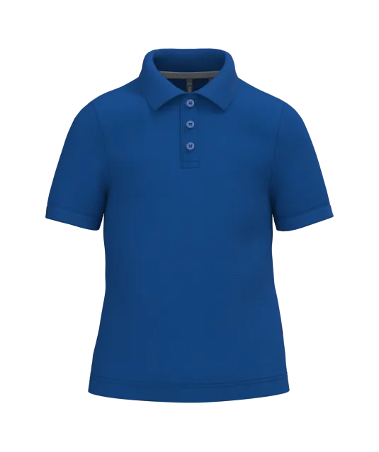 K249 - Kinderpolo korte mouwen Royal Blue