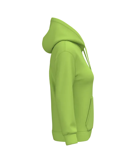 K473 - Eco damessweater met capuchon Lime