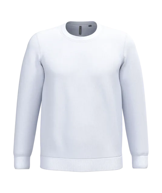 K474 - Sweater ronde hals White