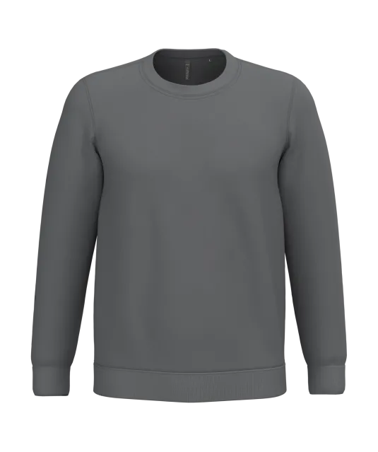 K474 - Sweater ronde hals Storm Grey