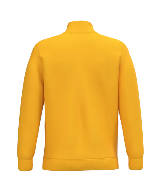 K478 - Sweater met ritskraag Yellow