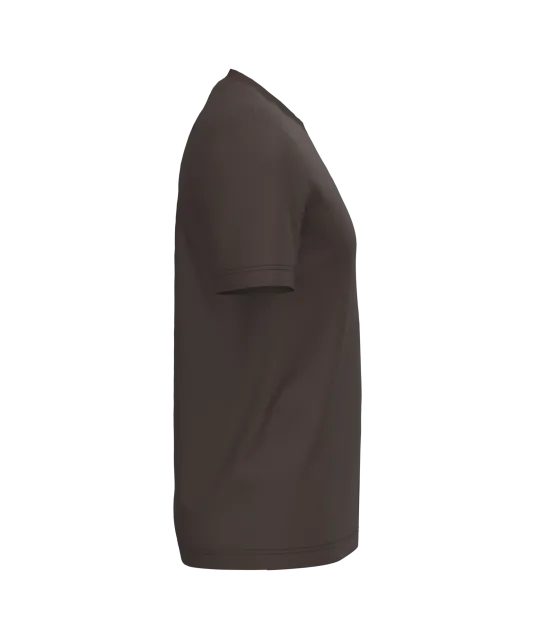 K3025IC - T-shirt BIO150IC ronde hals Chocolate