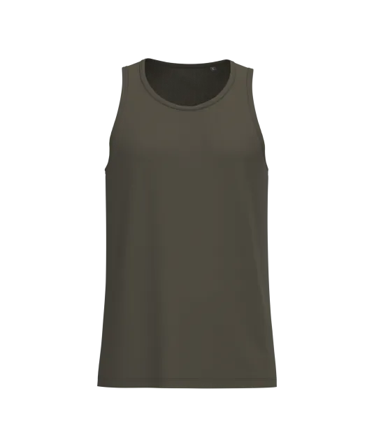 K3023IC - Heren tanktop Bio150 IC Dark Khaki