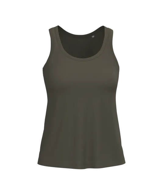 K3024IC - Dames tanktop Bio150 IC Dark Khaki
