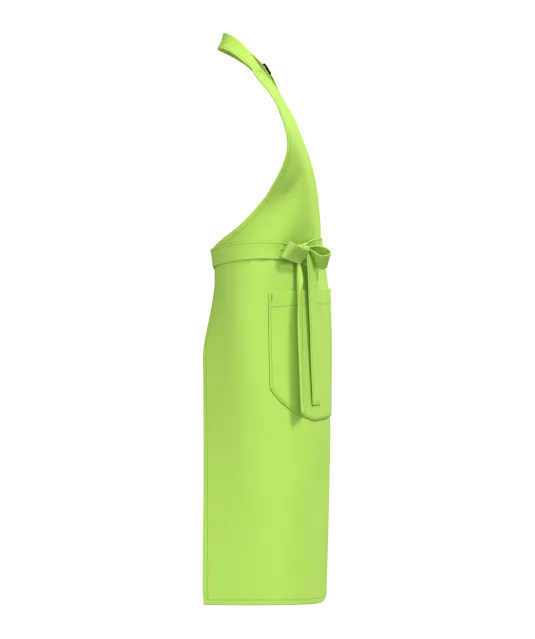 K8007 - Schort met zak van biologisch katoen Lime