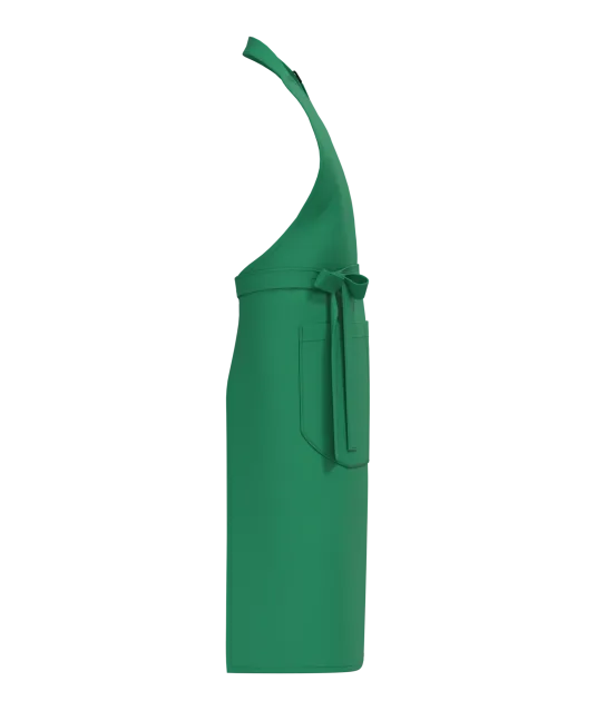 K8007 - Schort met zak van biologisch katoen Green Field
