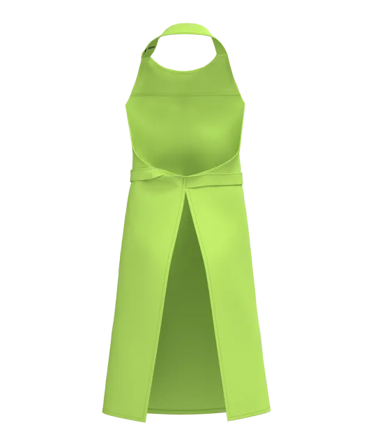 K8007 - Schort met zak van biologisch katoen Lime