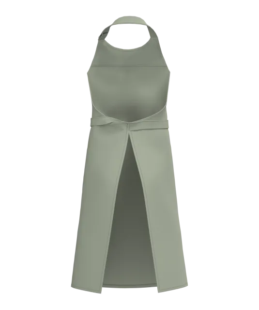 K8007 - Schort met zak van biologisch katoen Almond Green