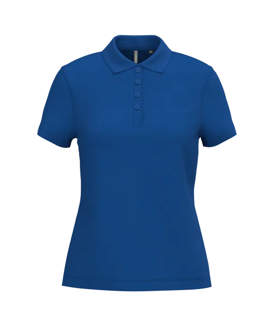 K255 - Piqué-damespolo korte mouwen Royal Blue