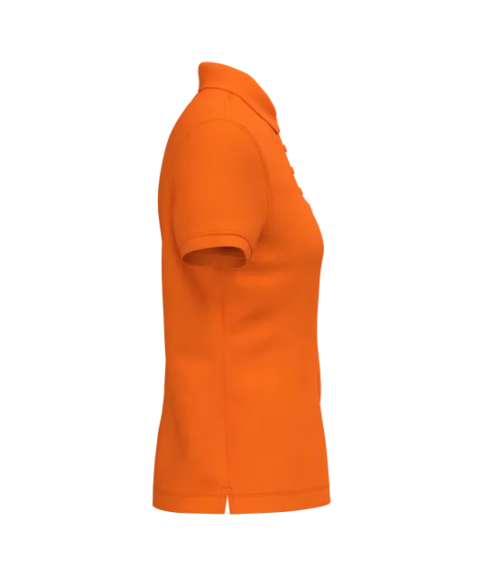 K255 - Piqué-damespolo korte mouwen Orange