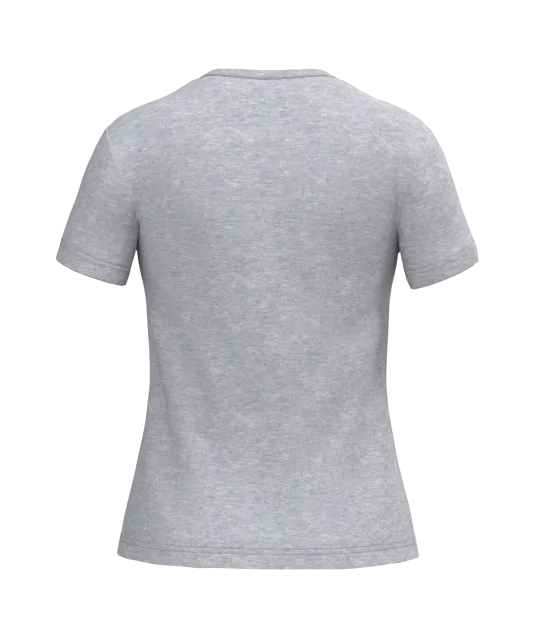 K380 - Dames t-shirt ronde hals korte mouwen Oxford Grey