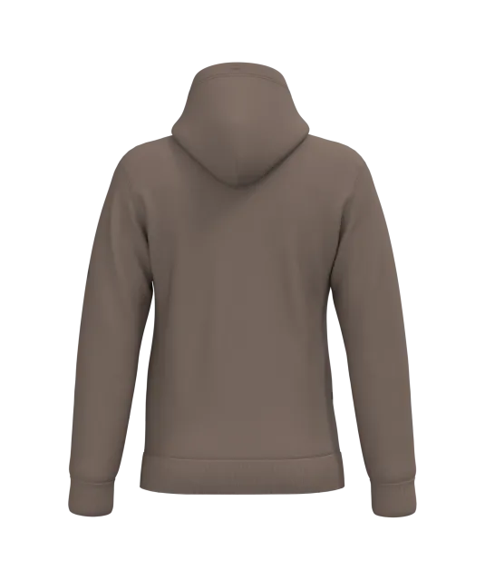 K476 - Herensweater met capuchon Moka Brown