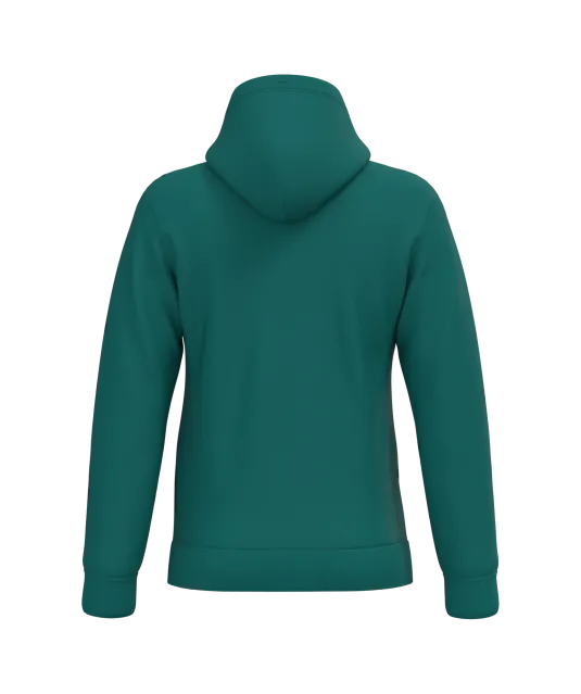 K476 - Herensweater met capuchon Emerald Green